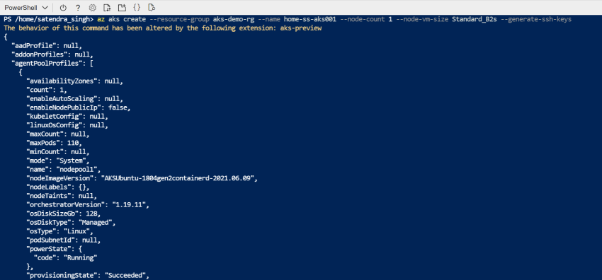How to Create an Azure Kubernetes Cluster